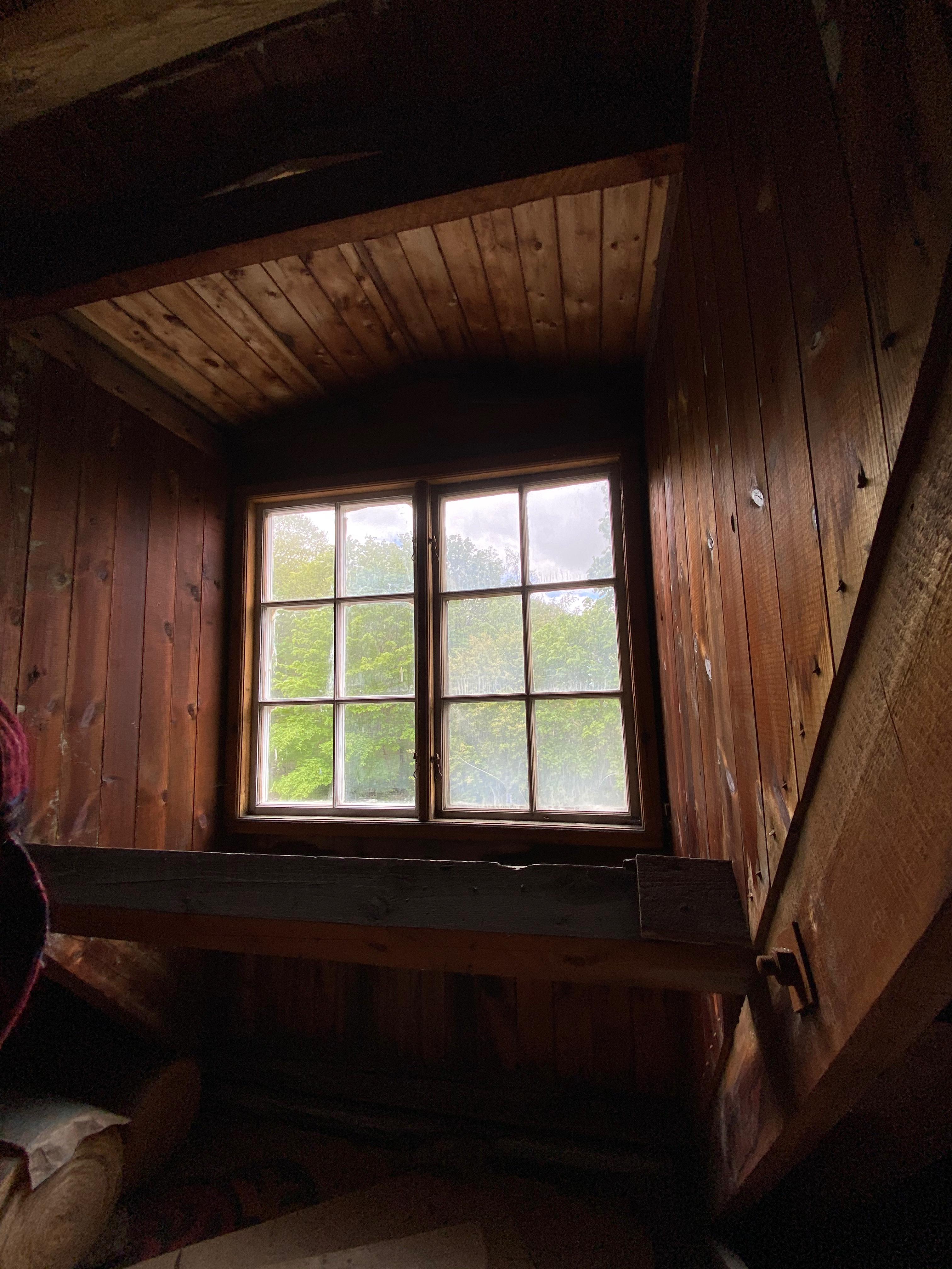 Takstolar med bultade järnkopplingar